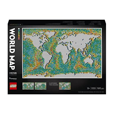 LEGO ART - Harta lumii 31203