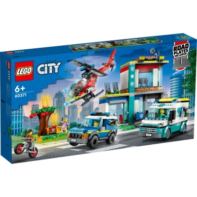 LEGO City - Centru pentru vehicule de urgenta (60371)