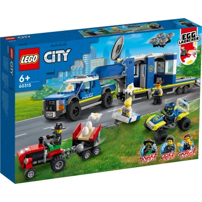 LEGO City - Masina Centru de comanda mobil al politiei 60315
