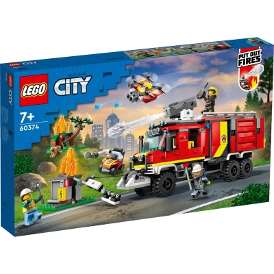 LEGO City - Masina unitatii de pompieri (60374)