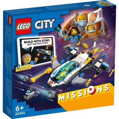 Lego City - Misiuni de explorare spatiala pe Marte (60354)