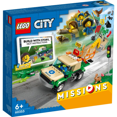 Lego City - Misiuni de salvare a animalelor salbatice (60353)
