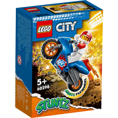 LEGO City - Motocicleta de cascadorie-racheta (60298)
