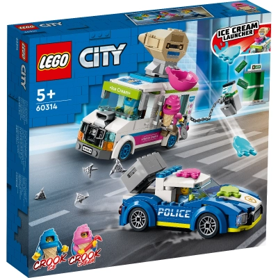 LEGO City - Politia in urmarirea furgonetei cu inghetata 60314