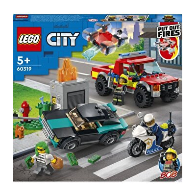 LEGO City - Stingere de incendiu si urmarire politista 60319