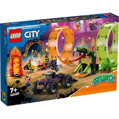 Lego City - Arena de cascadorii cu doua bucle (60339)