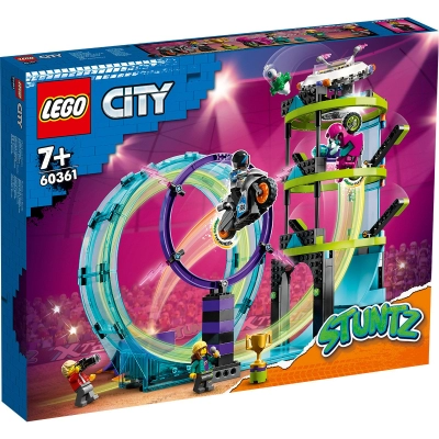 LEGO City Stuntz - Provocarea suprema de cascadorii pe motocicleta (60361)