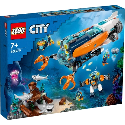 LEGO City - Submarin de explorare la mare adancime (60379)