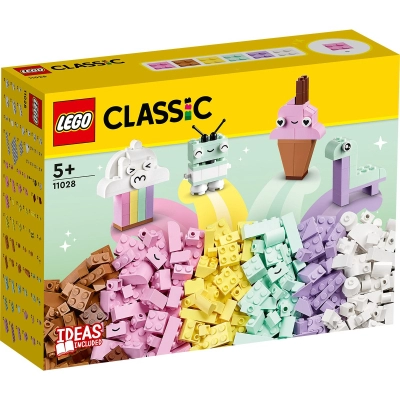 LEGO Classic - Distractie creativa in culori pastelate (11028)