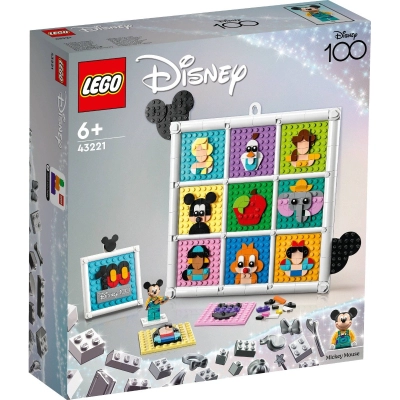 LEGO Disney - 100 de ani de figuri emblematice de animatie Disney (43221)