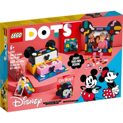 Lego Dots - Caseta Mickey Mouse si Minnie Mouse pentru proiecte scolare (41964)