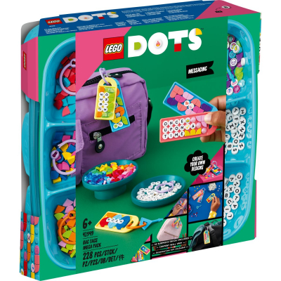 LEGO Dots - Mega pachet brelocuri de bagaj (41949)