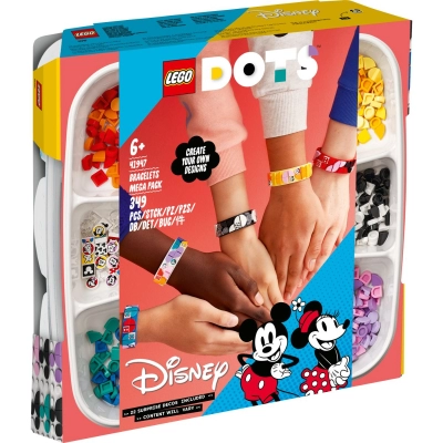 Lego Dots - Mega pachet de bratari Mickey si Prietenii (41947)