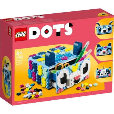 LEGO Dots - Sertar creativ cu animale (41805)