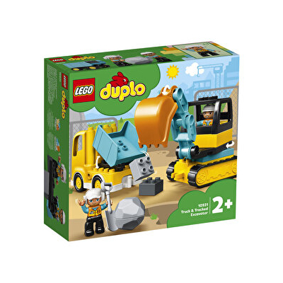 LEGO DUPLO - Camion si excavator pe senile (10931)