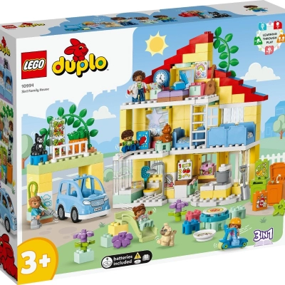 LEGO DUPLO - Orasul meu casa de familie 3 In 1 (10994)