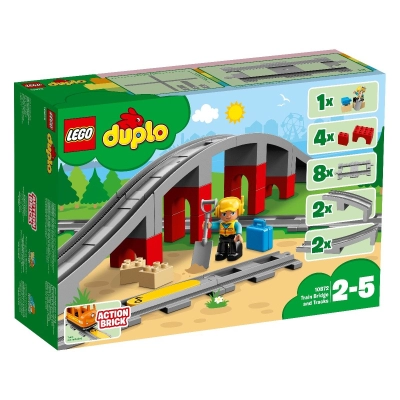 LEGO DUPLO - Pod si sine de cale ferata (10872)
