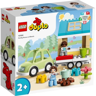 LEGO DUPLO Town - Casa de familie pe roti (10986)