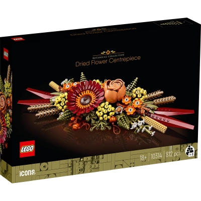 LEGO Icons - Ornament din flori uscate (10314)