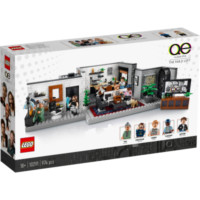 LEGO Icons - Queer Eye, Loftul celor cinci fabulosi (10291)