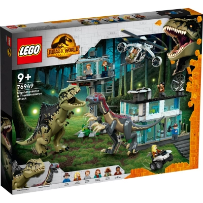 LEGO Jurassic World - Atacul Giganotozaurului si Therizinosaurului 76949