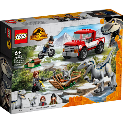 LEGO Jurassic World - Blue And Beta Velociraptor Capture (76946)