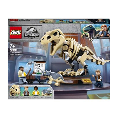 LEGO Jurassic World - Expozitia fosilei dinozaurului T-Rex 76940