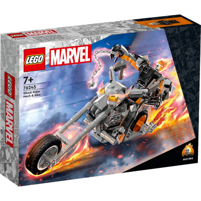 LEGO Marvel - Robot si motocicleta calaretul Fantoma (76245)
