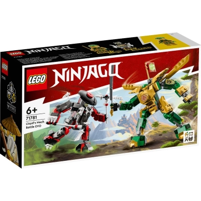 LEGO Ninjago - Lupta cu robotul Evo al lui Lloyd (71781)
