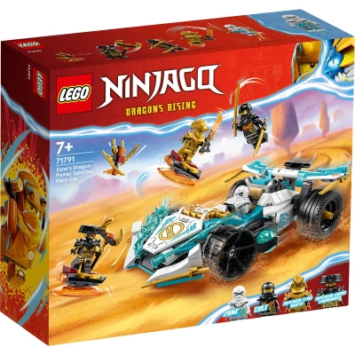 LEGO Ninjago - Masina de curse Spinjitzu a lui Zane cu puterea dragonului (71791)