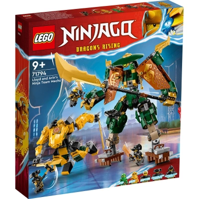 LEGO Ninjago - Robotii din echipa ninja a lui Lloyd si Arin (71794)