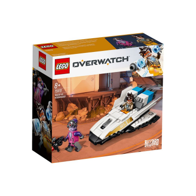 Lego Overwatch Tracer contra Widowmaker 75970