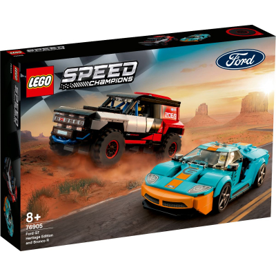 LEGO Speed Champions - Ford GT Heritage Edition si Bronco R (76905)