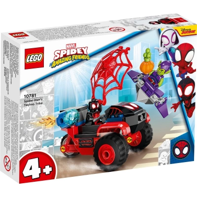 LEGO Spidey - Miles Morales triciclul techno al Omulu Paianjen (10781)