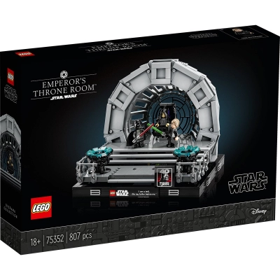 LEGO Star Wars - Diorama Sala tronului imparatului (75352)