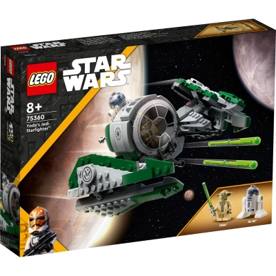 LEGO Star Wars - Jedi Starfighter al lui Yoda (75360)
