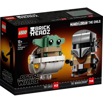 LEGO Star Wars - Mandalorian si Copilul (75317)