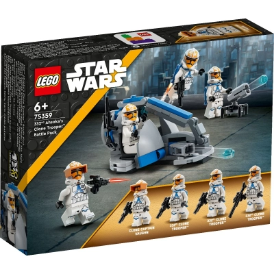 LEGO Star Wars - Pachet de lupta Clone Trooper al lui Ahsoka din Compania 332 (75359)