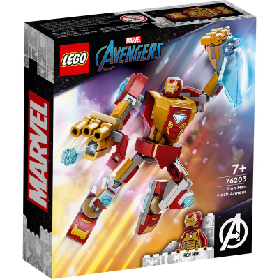 LEGO Super Heroes - Armura De Robot A Lui Iron Man (76203)