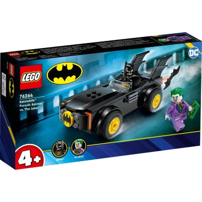 LEGO Super Heroes - Urmarire pe Batmobile: Batman contra Joker (76264)