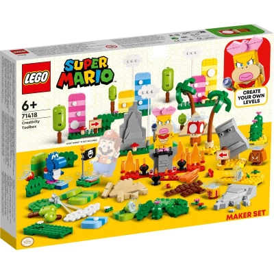 LEGO Super Mario - Set de creator Cutia de unelte pentru Creativitate (71418)