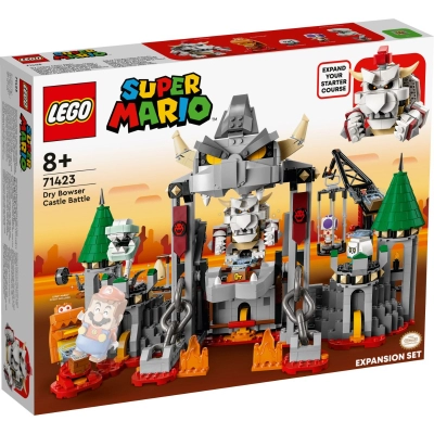 LEGO Super Mario - Set de extindere batalia lui Dry Bowser de la castel (71423)