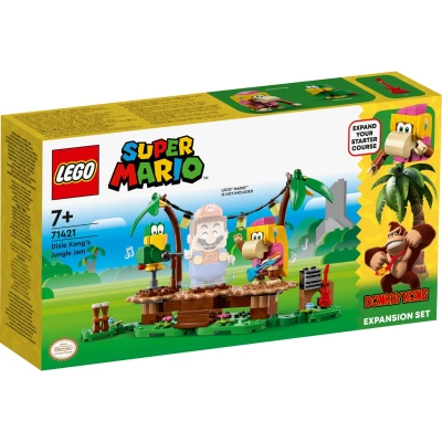 LEGO Super Mario - Set de extindere Concertul lui Dixie Kong in jungla (71421)