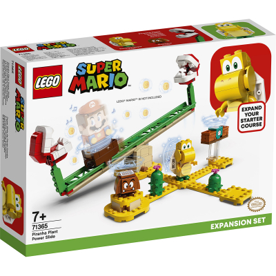 LEGO Super Mario - Set de extindere Toboganul Plantei Piranha (71365)