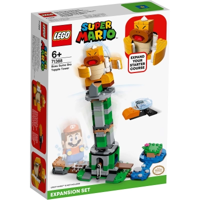 LEGO Super Mario - Set De Extindere Turn Basculant Seful Sumo Bro (71388)