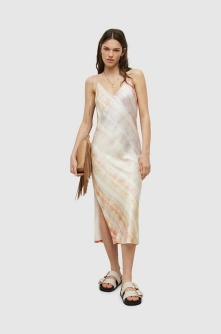 AllSaints rochie midi, drept