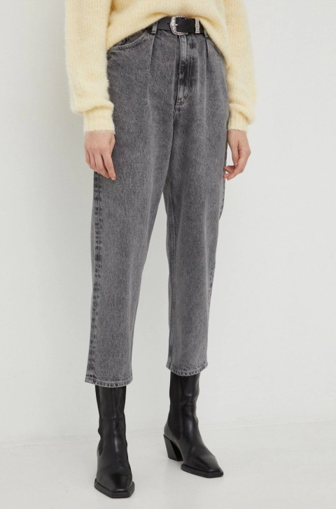 American Vintage jeansi femei , high waist