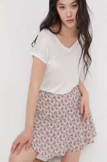 Answear Lab Fustă femei, culoarea roz,