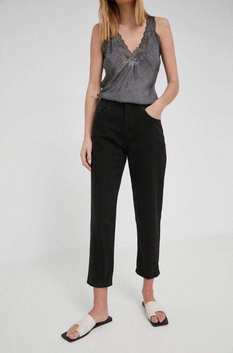 Answear Lab jeansi Mom Fit femei , high waist