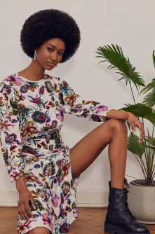 Answear Lab rochie culoarea alb, maxi, evazati